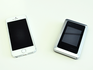 iPhoneとモバイルWi-Fiルーター